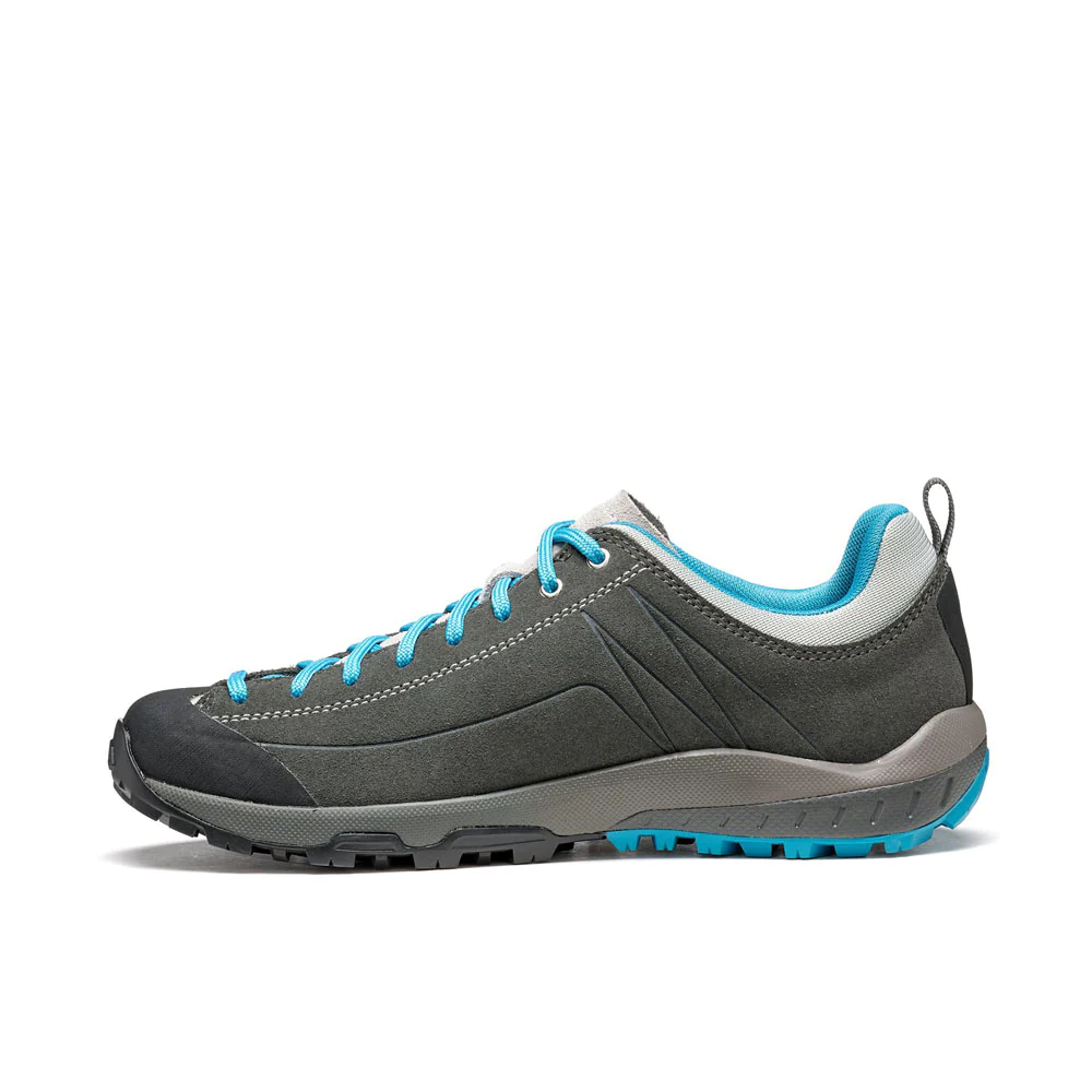 Asolo Space Gv ML Graphite/Cyan Blue Approach Shoe