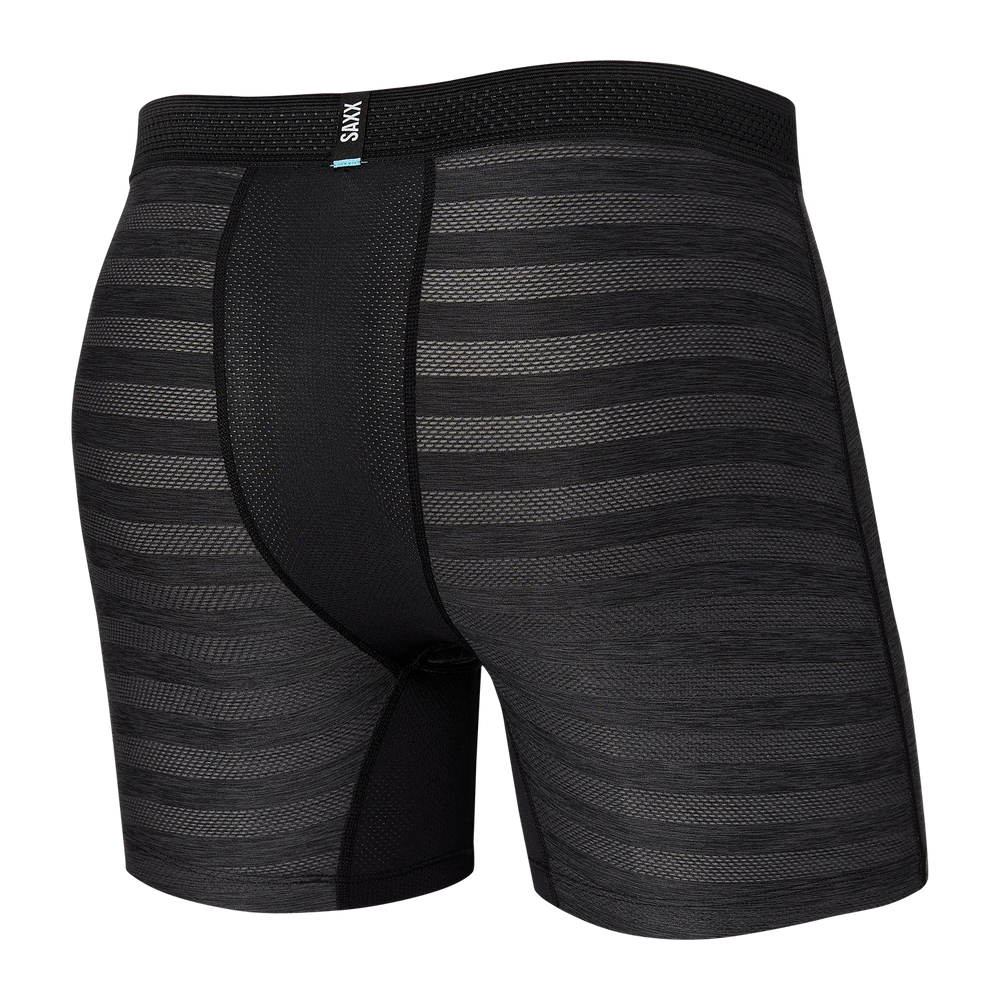 Saxx Hot Shot Boxer Brief Fly Black Heather