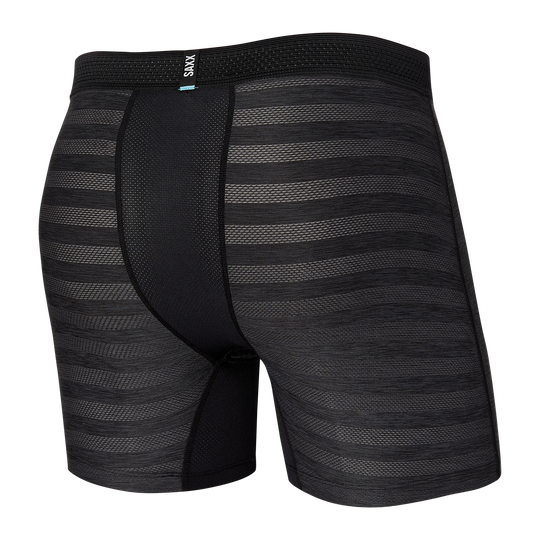 Saxx Hot Shot Boxer Brief Fly Black Heather