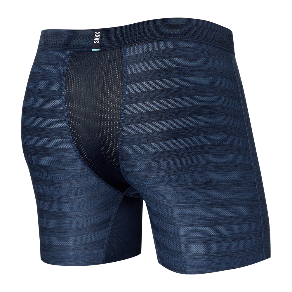 Saxx Hot Shot Boxer Brief Fly Dark Denim Heather
