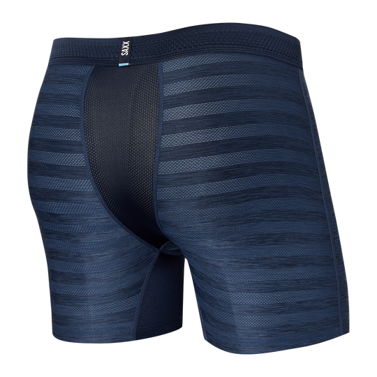 Saxx Hot Shot Boxer Brief Fly Dark Denim Heather