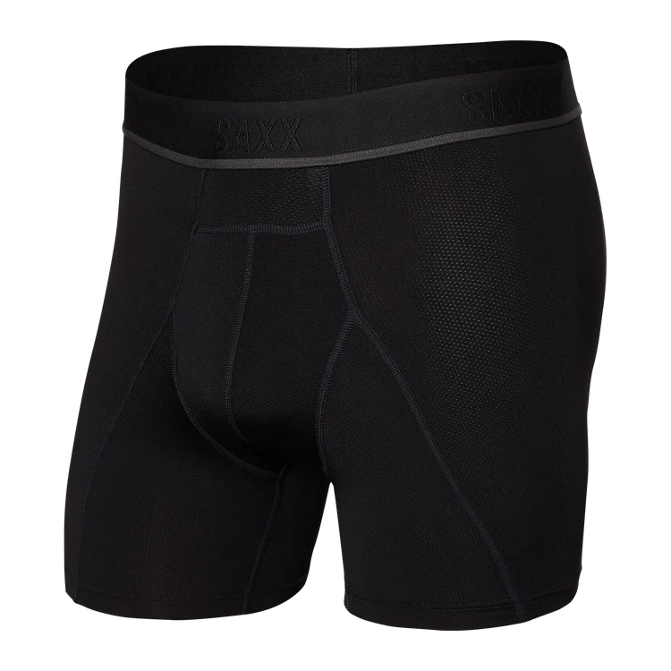 SAXX - Kinetic HD Boxer Brief - Black/Vermillion