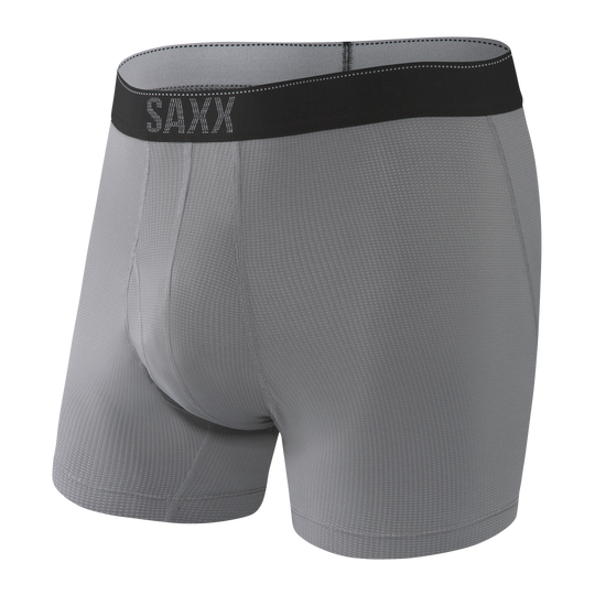 Saxx Quest Boxer Brief Fly II Dark Charcoal