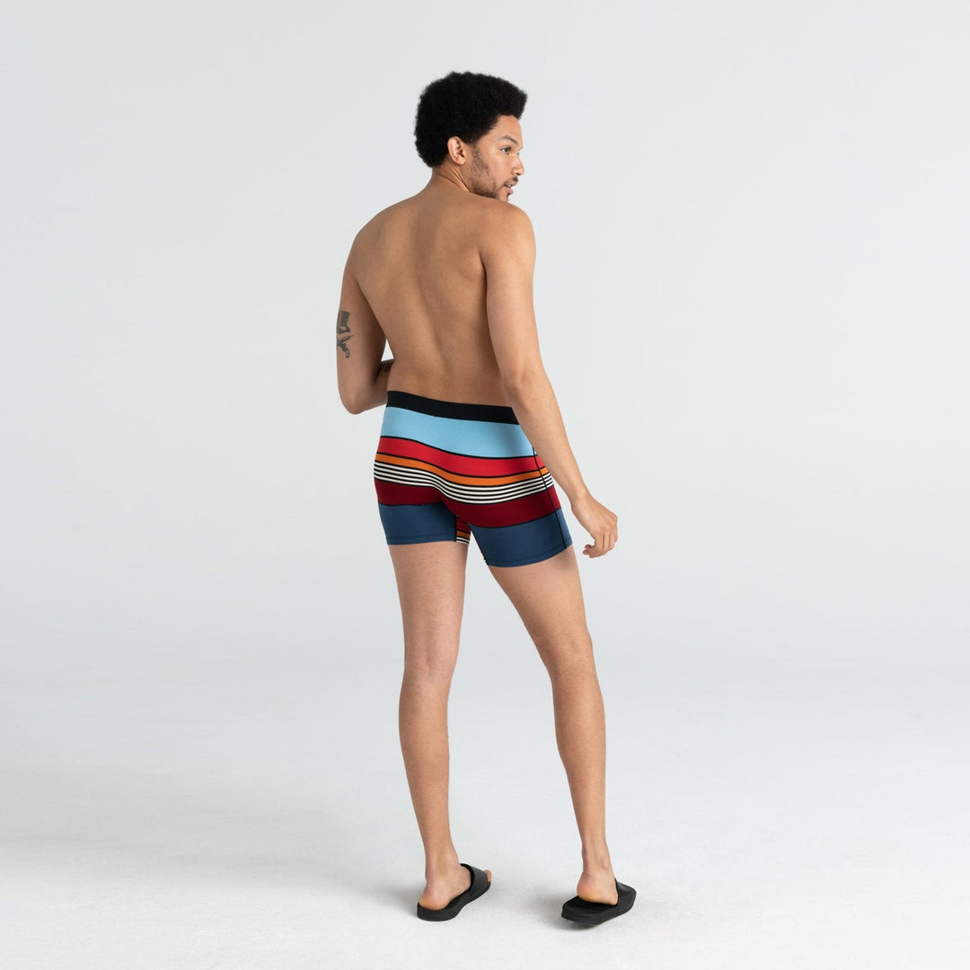 Saxx Vibe Boxer Brief Navy Super Stripe