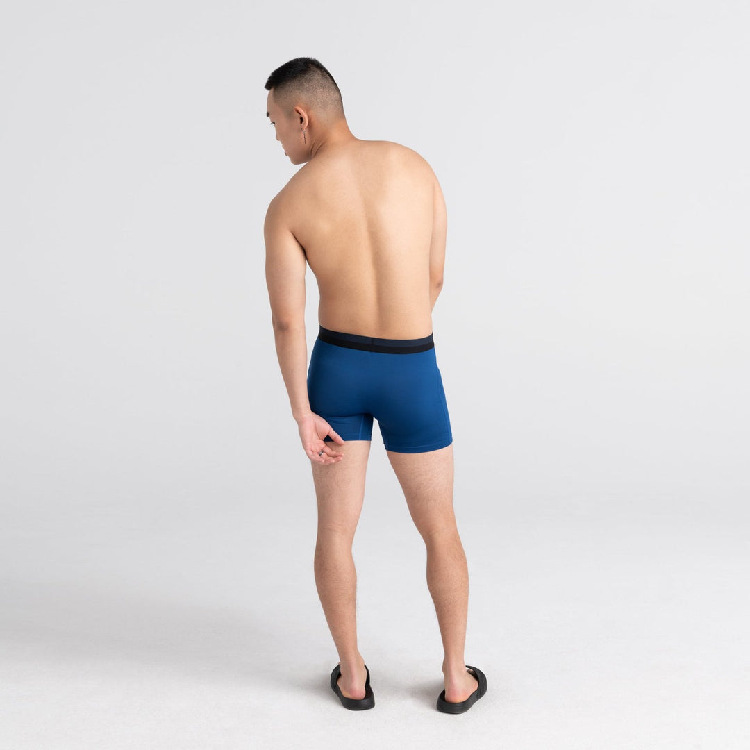 Saxx Sport Mesh Boxer Brief Fly City Blue