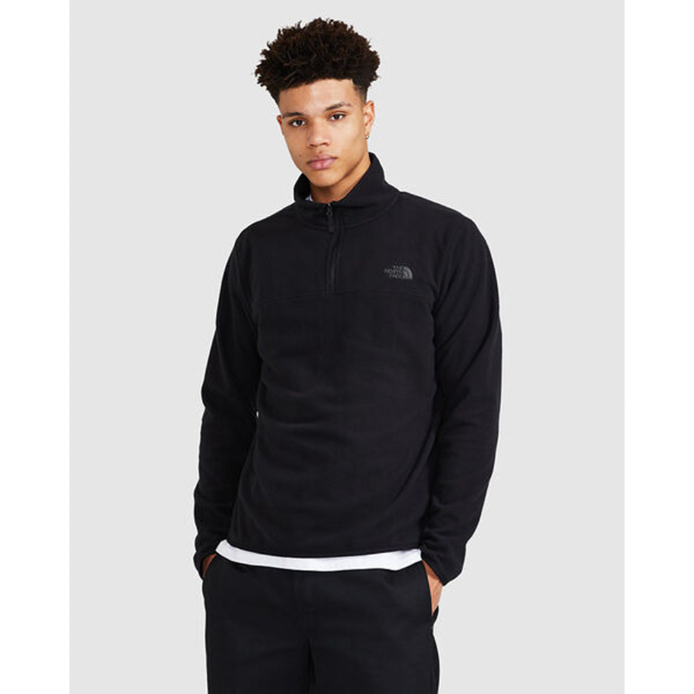 The North Face Mens Glacier Fleece QZ TNF Black Additional Image