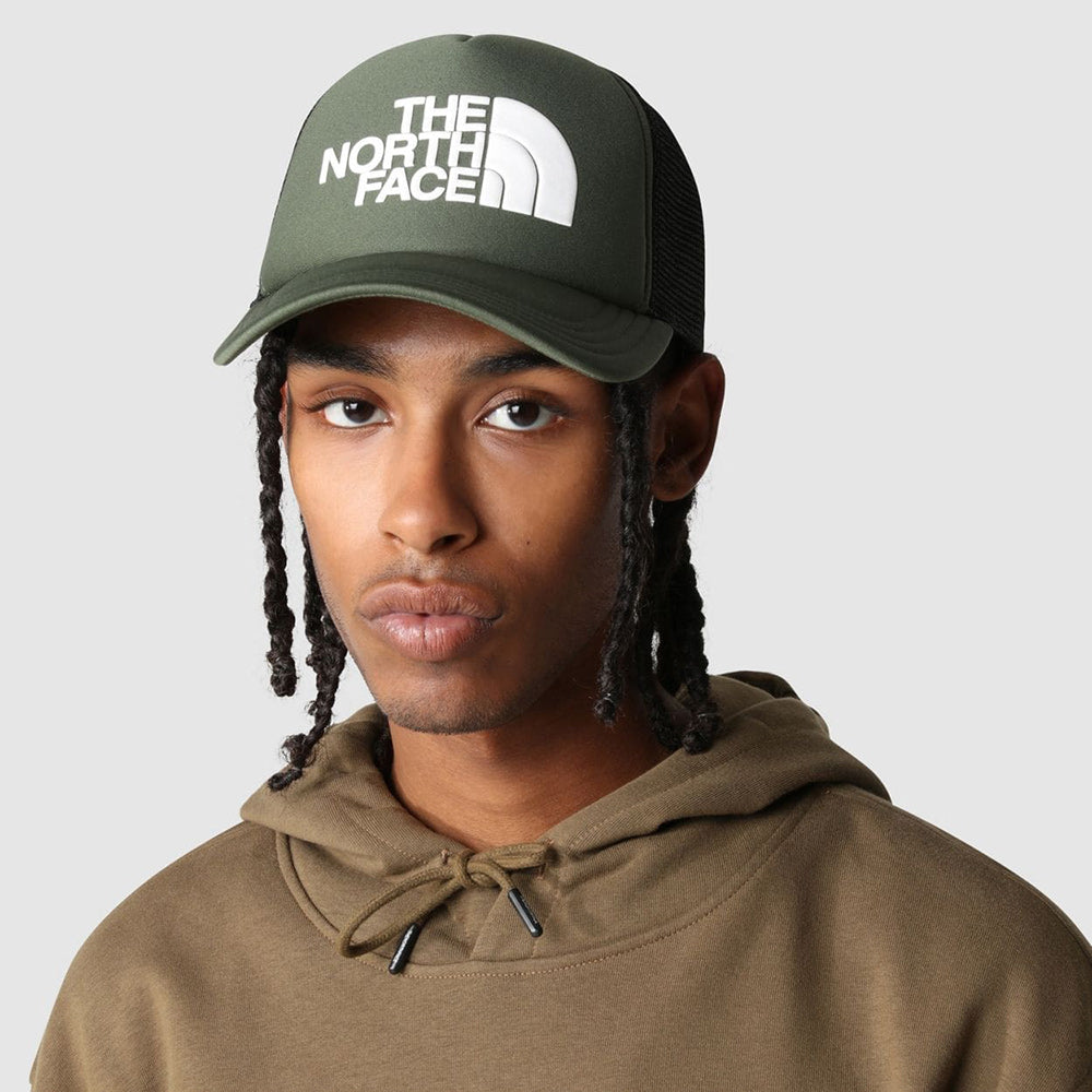 The North Face TNF Logo Trucker Thyme Additional Image-1