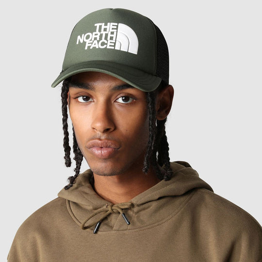 The North Face TNF Logo Trucker Thyme Additional Image-1
