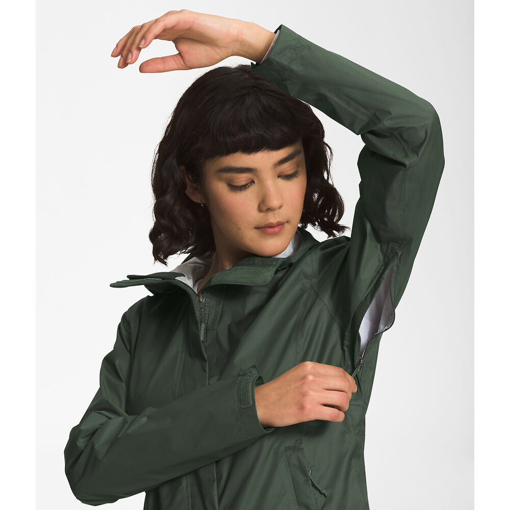 The North Face Womens Venture 2 Jacket Thyme Additional Image-2