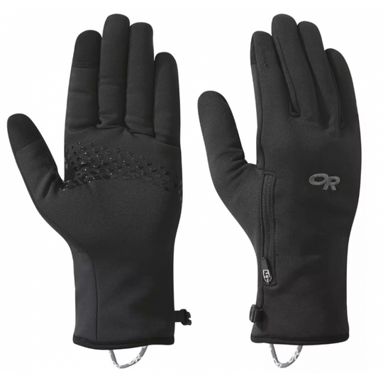 Outdoor Research Mens Versaliner Sensor Gloves BLACK