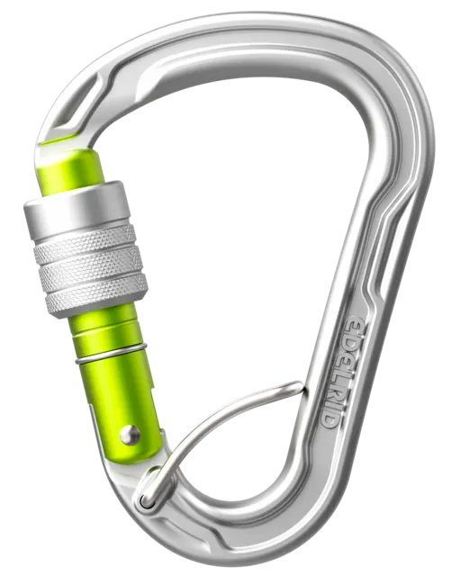 Edelrid HMS Strike Screw FG II silver